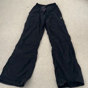 Lululemon dance studio pants black